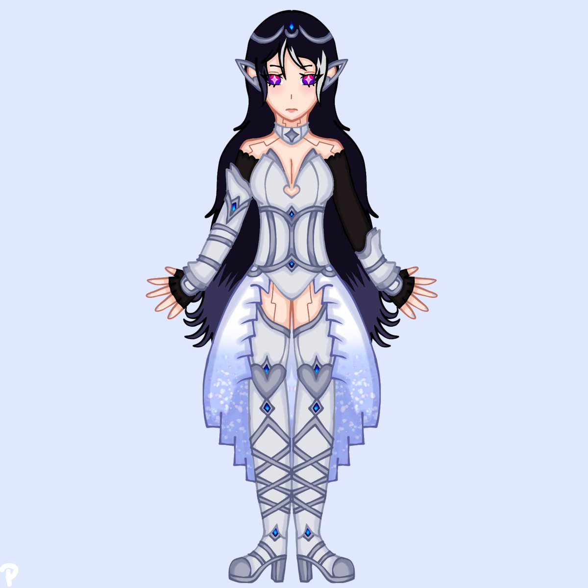 Grapewish's tweet photo. Pixie's second form the Fae Queen (she uses it on battle when things got too intense)
#zzzoc #zenlesszonezerooc #oc https://t.co/K8xXevcJcz