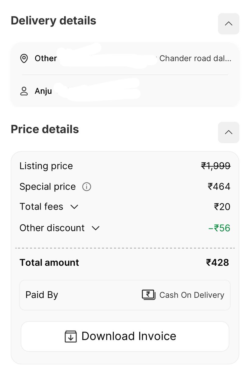 priyanshubhatar's tweet photo. @flipkartsupport Well a delivery details of order whose price were ask to pay which reported to you but failed to resolve prior to deliver hence customer compelled to cancel it.
Whereas resolution marked as still pending.
#OverchargingIssue
#MentalHarrasmentIssue
@EOWDelhi will take note out from https://t.co/k6bWPmS8fz