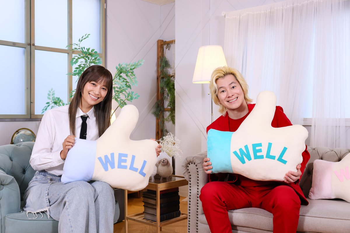 kantele's tweet photo. 『#カズレーザーのウェルいいね！ 
～あなたの企業のWELLを探します～』
今日おひる2：57～放送

世の中を少しでも
WELL（良く）👍
しようと日々奮闘する日本企業を調査‼️

MCは
#カズレーザー さん（メイプル超合金）
#高橋ユウ さん

🎤レポーター🎤
#ウルフアロン さん
#ハリウッドザコシショウ さん
#高橋成美 さん

カズレーザーさん、高橋ユウさんに
コメント���いただきました😊
https://t.co/gGBBP336Nu