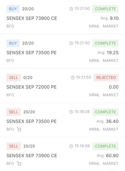 ETJPlays's tweet photo. Blind risk in Sensex option selling for just 5 minutes at 3:15 PM

#sensex https://t.co/wgbsnRCIxE
