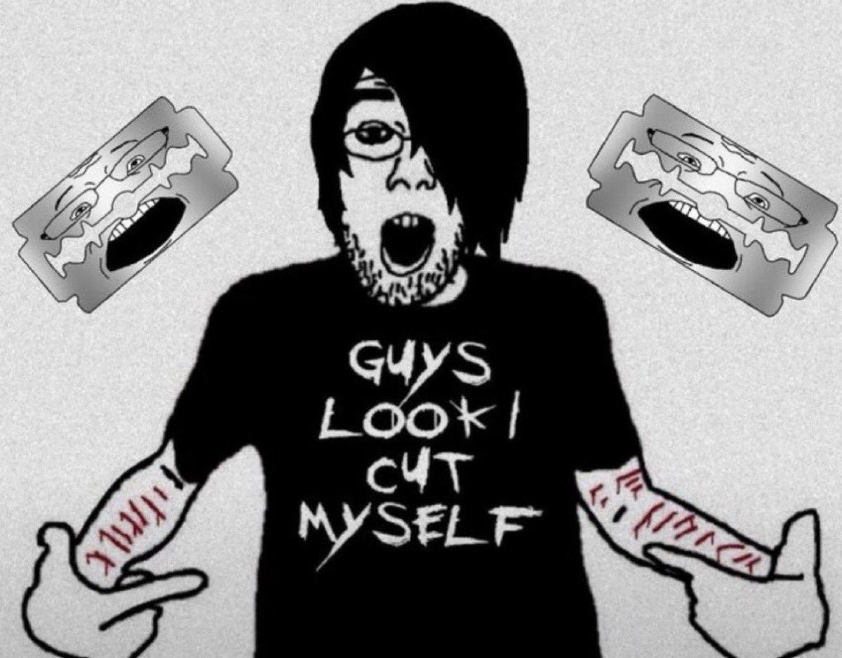kodiiiikys's tweet photo. how it feels wearing short sleeves with scars from months ago

#selfharm #sharm #sh #shtwt #shrtwt https://t.co/T1ejytrLyc