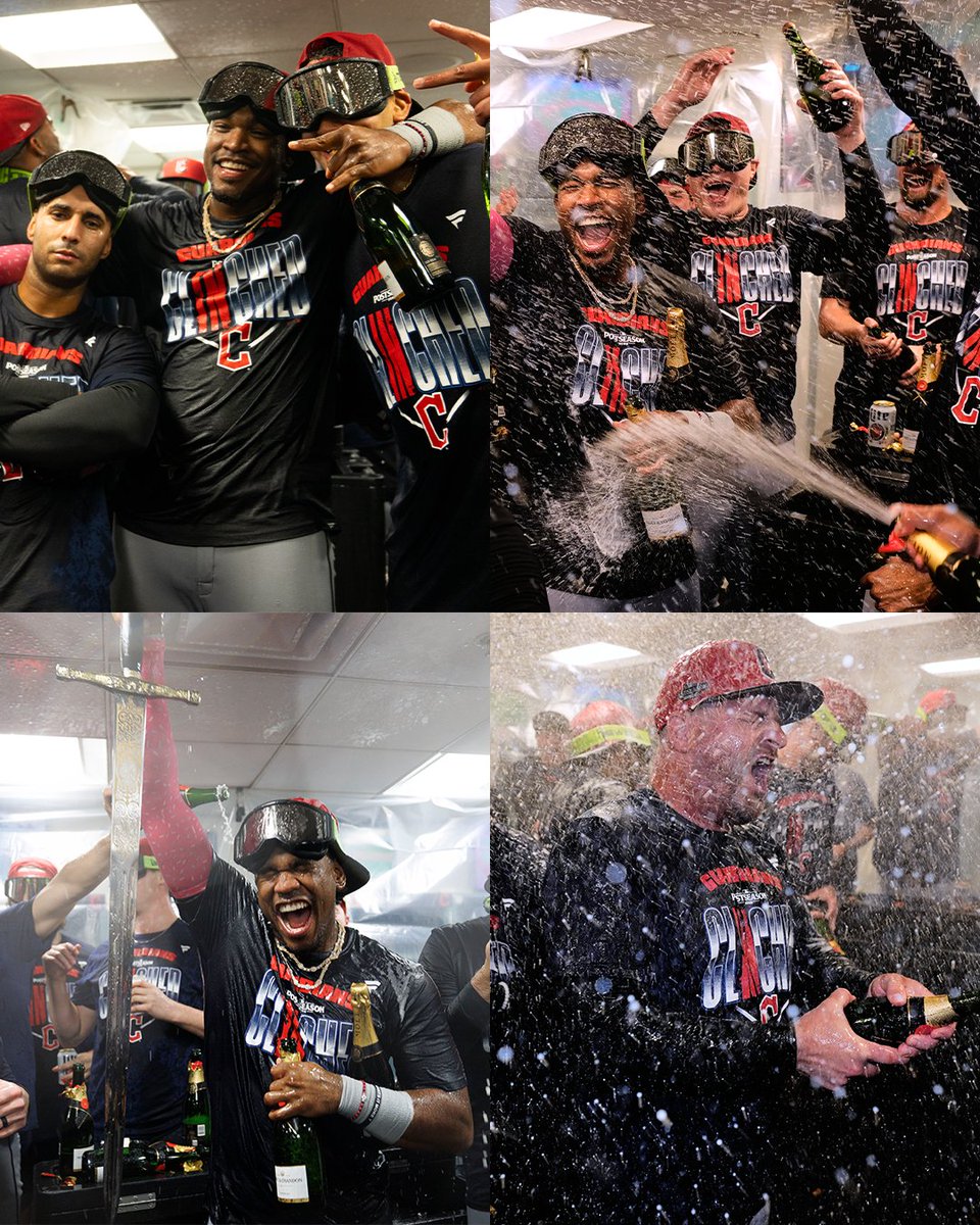 #GUARDSBALL!

For the 4th time in the past 5 seasons, the @​CleGuardians are #Postseason bound! 
 [📷](https://pbs.twimg.com/media/HTB2dS1XMAAVg2P.jpg) https://