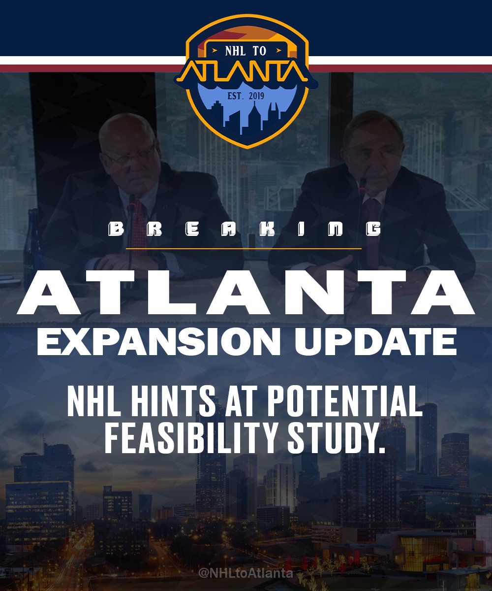 NHLtoAtlanta's tweet photo. UPDATE:  According to a Sportsnet article published on Wednesday NHL Deputy Commissioner Bill Daly suggested the league could potentially launch a feasibility study on the Atlanta market.

“We’re waiting on some information,” Daly said, “but I can see us being in a position where we might want to do a feasibility study.”
Commissioner Gary Bettman specified it would be  “particularly as to location.”

Bettman’s emphasis on location is notable given previous market research surrounding The Gathering at South Forsyth.

In February 2024, Forward Forsyth obtained an Esri Sports & Leisure Market Potential analysis on The Gathering’s arena location. Within the site’s 30-minute trade area, Esri estimated 92,348 NHL regular-season viewers and 86,265 NHL playoff viewers, with Market Potential Index scores demonstrating NHL viewing propensity within the immediate trade area was approximately 20% above the U.S. average.

While this analysis is separate from any feasibility study the NHL may conduct, it provides existing location-specific market data on the proposed South Forsyth arena site.