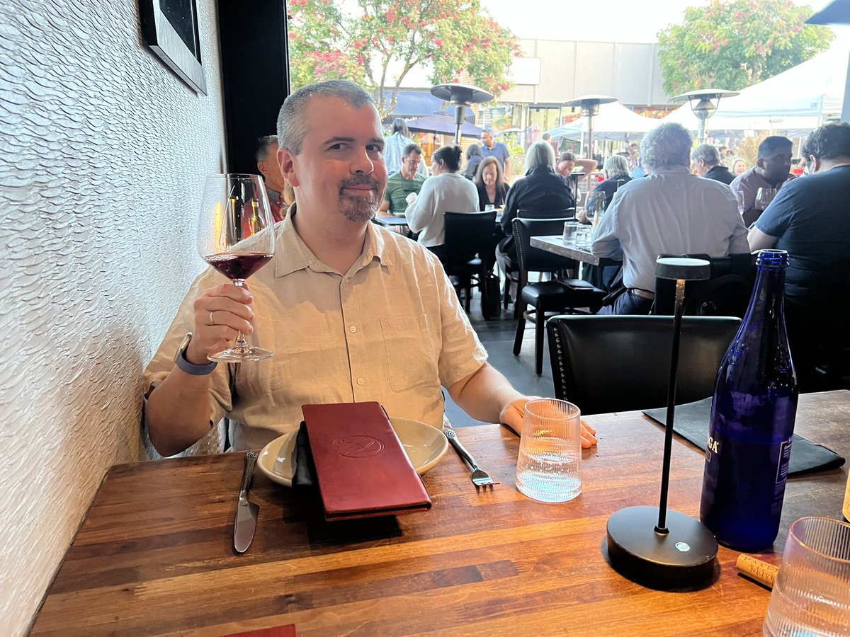 satnam6502's tweet photo. Chewing the fat about AI and formal verification with @ilyasergey at our local restaurant Roja in Los Altos. https://t.co/1QaBQHVhqJ