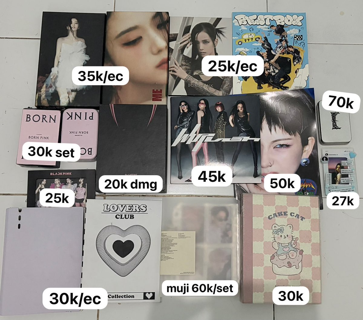 bluevgvsmq's tweet photo. WTS photocard &amp; merch

🛒take more than one
🏡 palembang dom
❌hnr
❌ excluding admin &amp; pack fee
💸 tf only/split
📌if you’re not serious, just skip
 
Dm me^^ https://t.co/N0bIrOPZqv