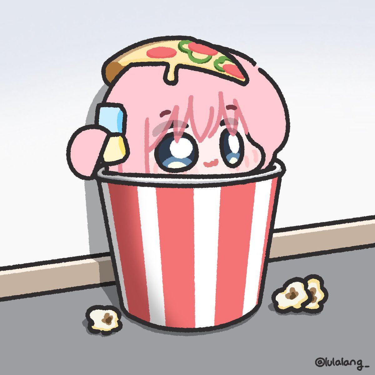 lulalang_'s tweet photo. i gave her some snacks https://t.co/ZXPNDlfjem