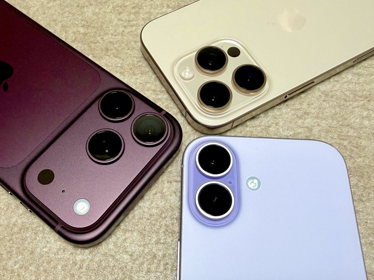 aya2JZ230PS's tweet photo. iPhone 18 Proに変えて1週間
今iPhone 17をお借りしてますが
めちゃくちゃいいですね📱✨
色も可愛くて軽いしディスプレイも
ProMotionで正にProに準ずる高性能🙆🏻‍♀️
持ち主様売って欲しいです🙇🏻‍♀️
18 Proが重く感じますね。
16 Proは買取に出します。
#iPhone16Pro 
#iPhone17 
#iPhone18Pro 
#120Hz https://t.co/8ssd16A9bV