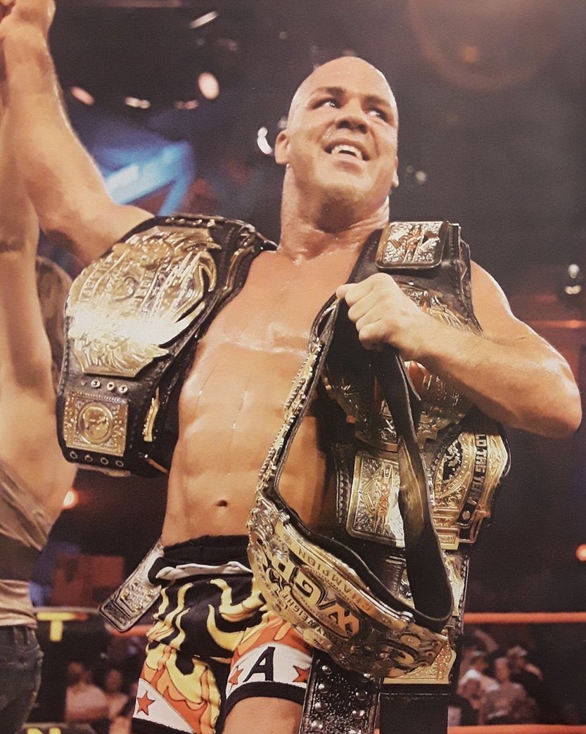 WrestleOps's tweet photo. 20 years ago today, TNA signed Kurt Angle. https://t.co/lDZ7Z4I0H5