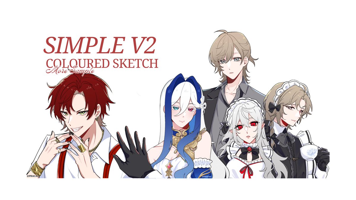 Phacaa's tweet photo. Open commission!
[♡/↻ are appreciated]
! Bumping this up 

— INT 
EN 🛒: https://t.co/SYuZPidCaw 

Detail slots on thread
`Dm me if interested! (please tag me if i don't responce within 24 hours)

#opencommission #ArtistonX #artcommission #VgenComm https://t.co/NhEI92nxPT