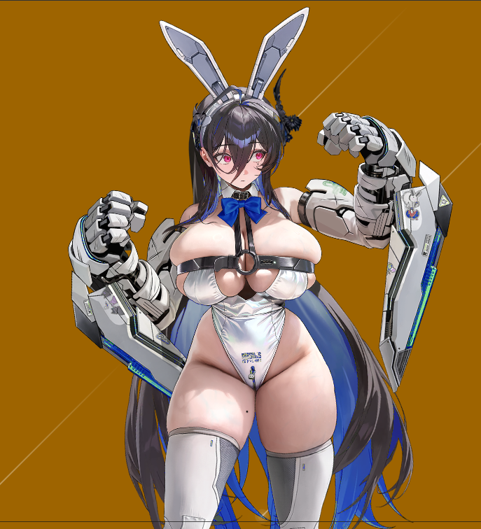 Dark_Quill's tweet photo. NERISSA RAVENCROFT AS BUNNY GUILTY
WITH BOOBS THAT BLOT OUT THE SUN
AND THIGHS TO SNAP THE WORLD IN HALF

A Jailbird can dream🫠 https://t.co/bn50xL4NOo