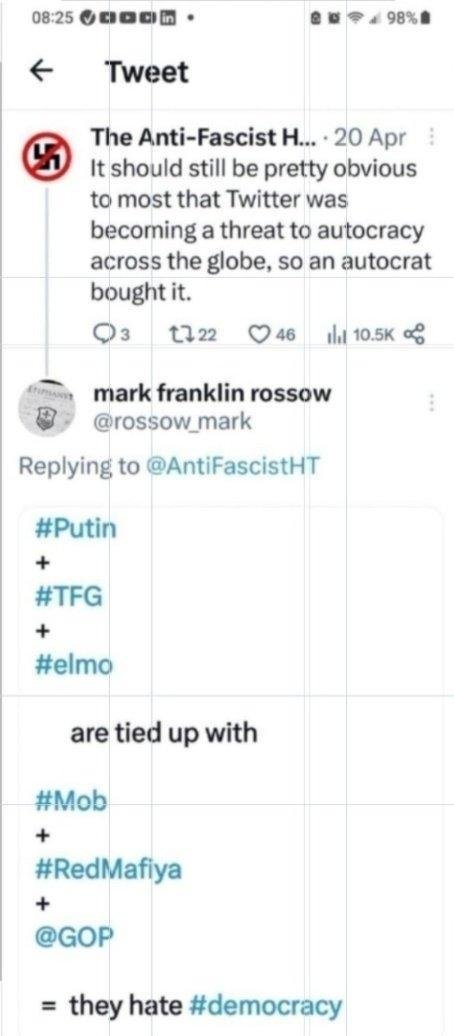 rossow_mark's tweet photo. @ridgetop111 @BoughRuth @michelle_s18698 #Elmo bought #Twitter via #MoneyLaundering
~▪︎~ https://t.co/npMFZbz1Gy