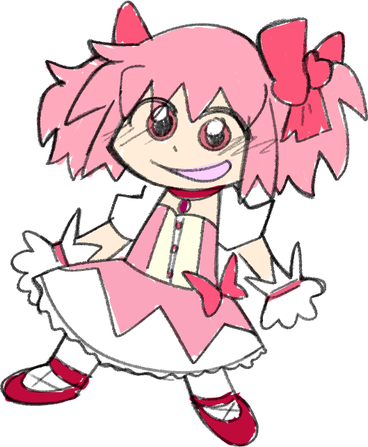 MagicalGirlGF26's tweet photo. @AlinaGray_Art I also drew Madoka! She's my best friend! https://t.co/9vUs2mz97n