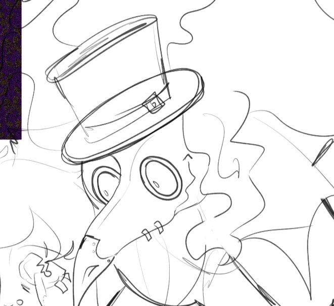 orphleos's tweet photo. doodle redraw of my first art i did with nightmare but I wanted to show off his silly little face https://t.co/6ZxaA7zmEe