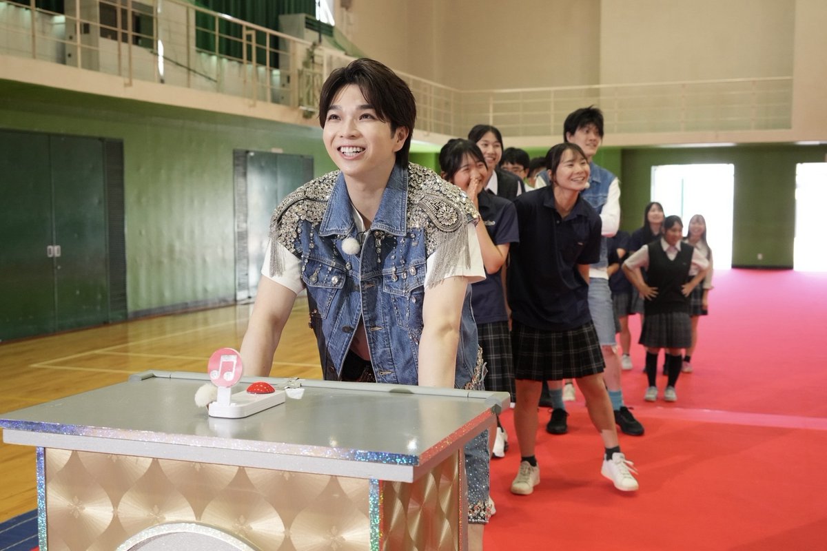 oricon's tweet photo. M!LK塩﨑太智、『新しいカギ』初参戦💙
埼玉県飯能市の高校で生徒700人と真剣勝負
https://t.co/e5wb9mNORA
⠀
🏃‍♂️持ち前の俊足を活かせるか❓️
「名曲大好き！土八先生」で"爆裂押します" https://t.co/bP1iaITAGv