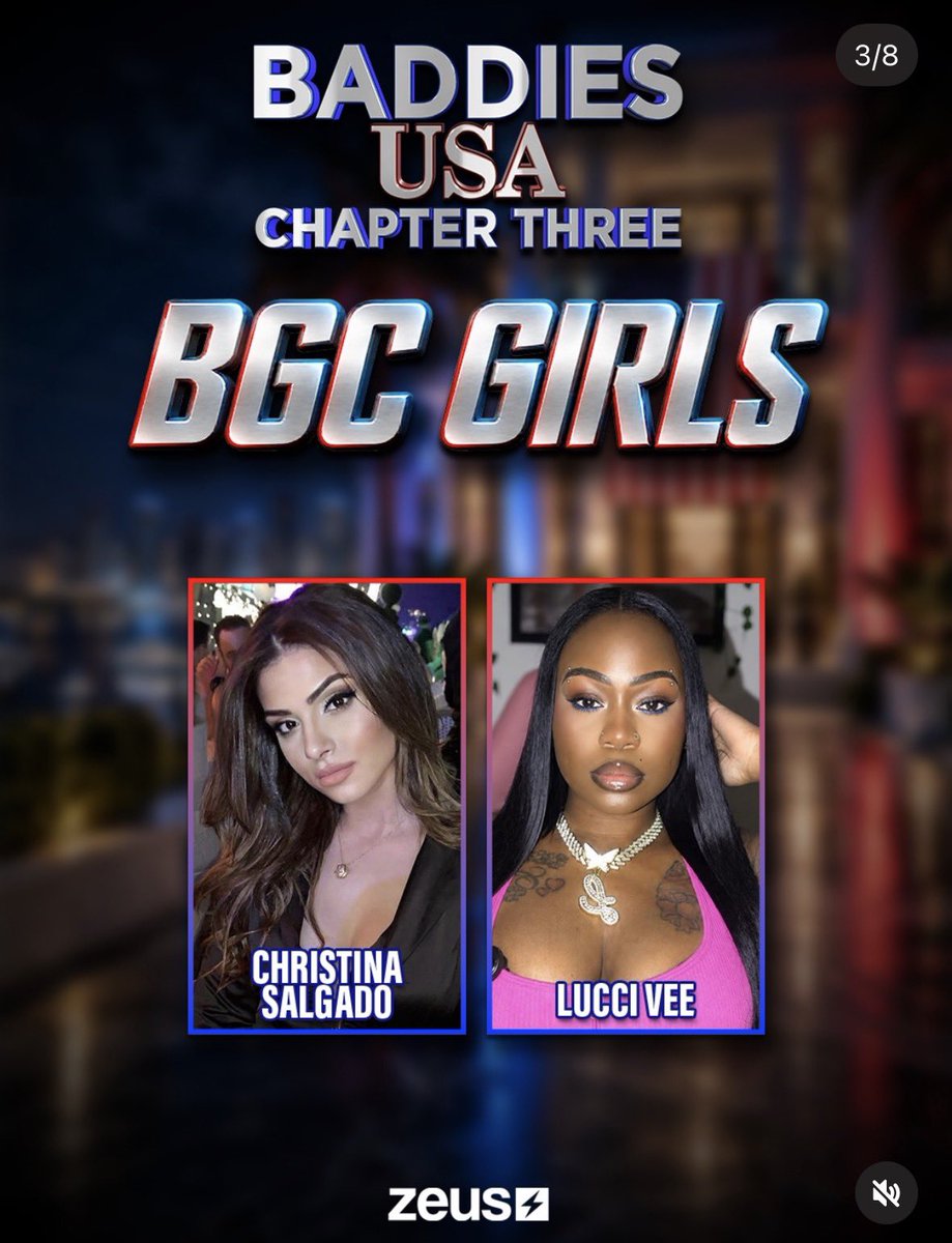 thezeusbaddies's tweet photo. Official CAST of #BaddiesUSA Chapter THREE https://t.co/idDbMIT98B