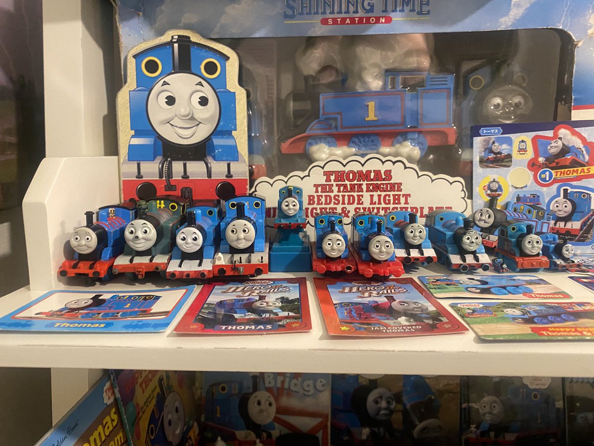 DevinTTTE's tweet photo. ULTIMATE: Thomas the Tank Engine GALORE 💙 #thomasthetankengine #thomasandfriends #thomascollection #thomasfan #railfan https://t.co/U1nOGgFonA
