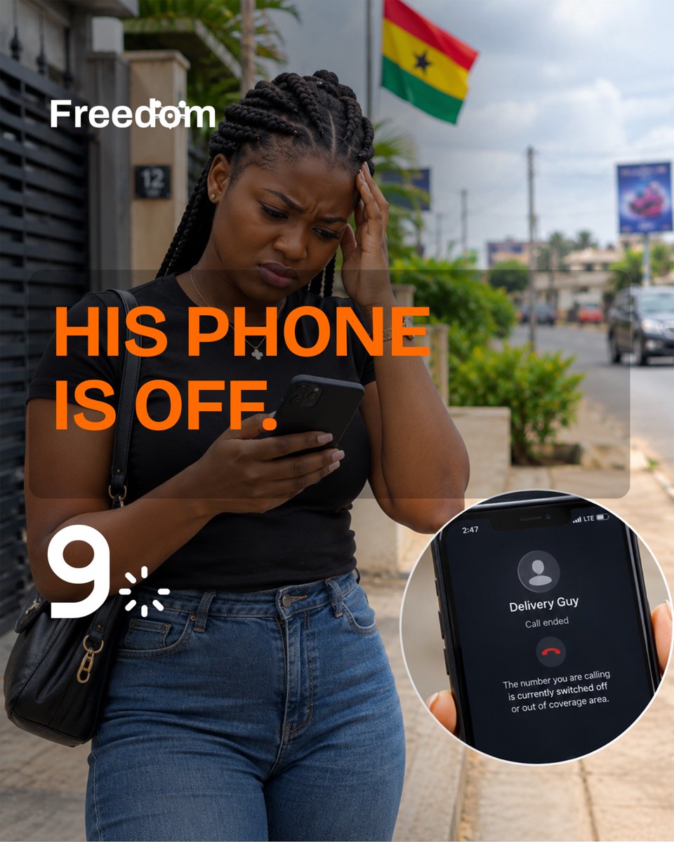 Freedomridegh's tweet photo. Six calls. Straight to voicemail.

And your customer is asking you where it is.

#Accra #SmallBusinessGhana https://t.co/srm2OdWXiM