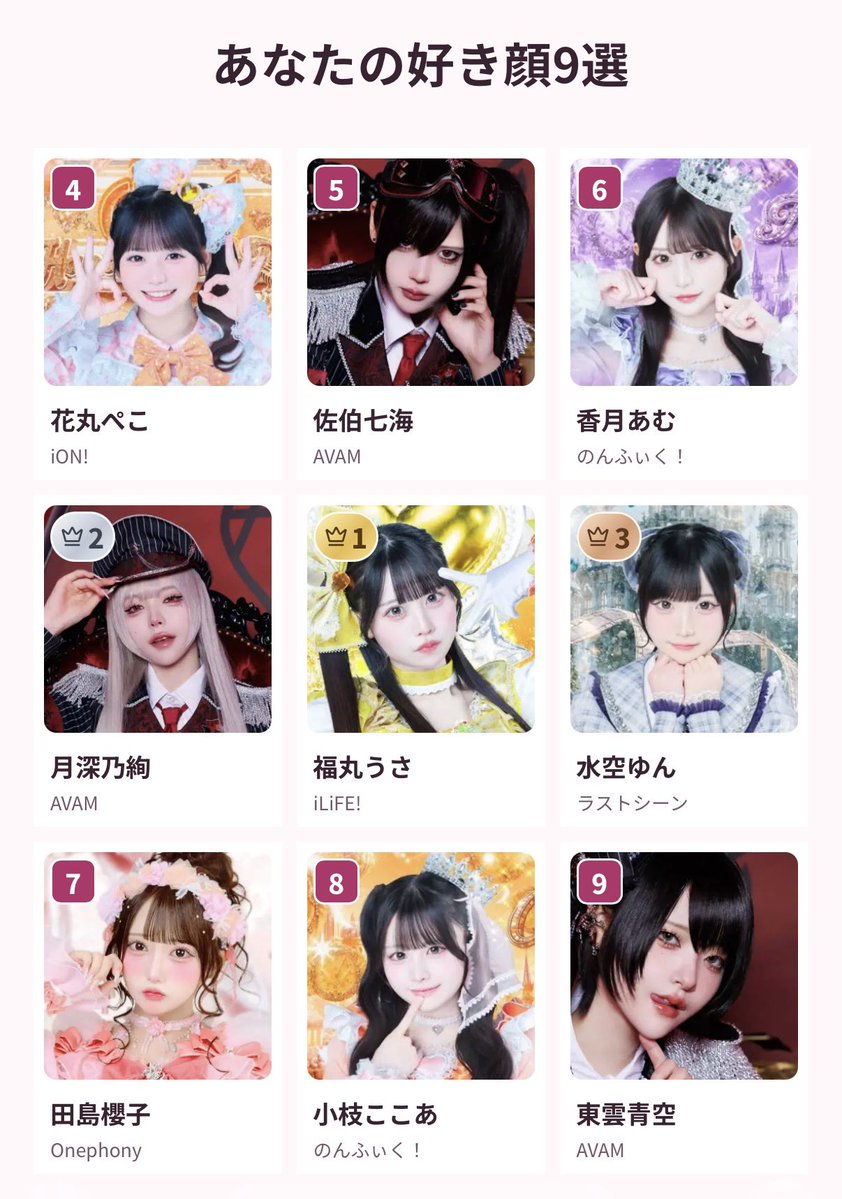 _nyanlv2's tweet photo. 好き顔9選楽しい＞ꇴ＜☆ https://t.co/QFawolJ78s