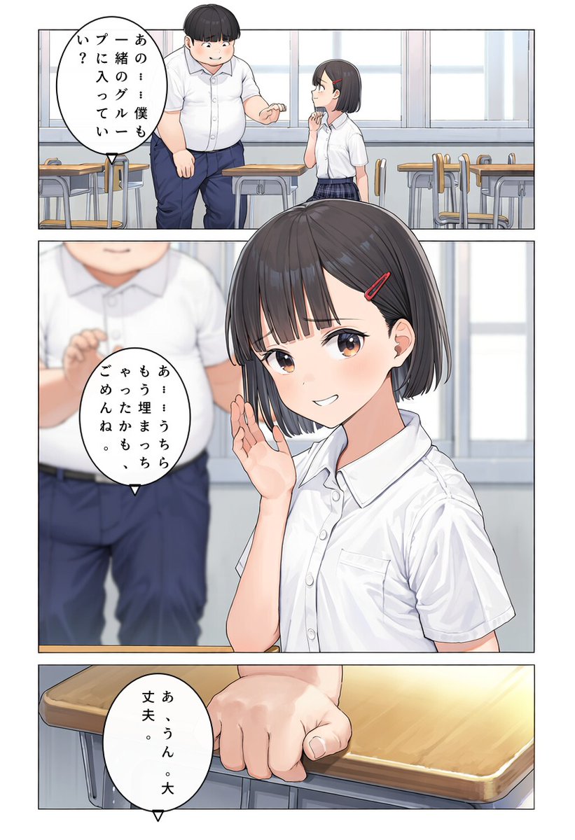 dayoutaiwan's tweet photo. 「キモっ」――あの日、彼は恋を捨てた。

台湾発オリジナル漫画『てんとう虫と生き仏』第1話「キモっ」公開🐞
恋を方程式に変えた男と、その方程式を拒む女の物語。始まりは彼の高校時代から。

#てんとう虫と生き仏 #創作漫画 #漫画が読めるハッシュタグ https://t.co/9XJ56aVeic
