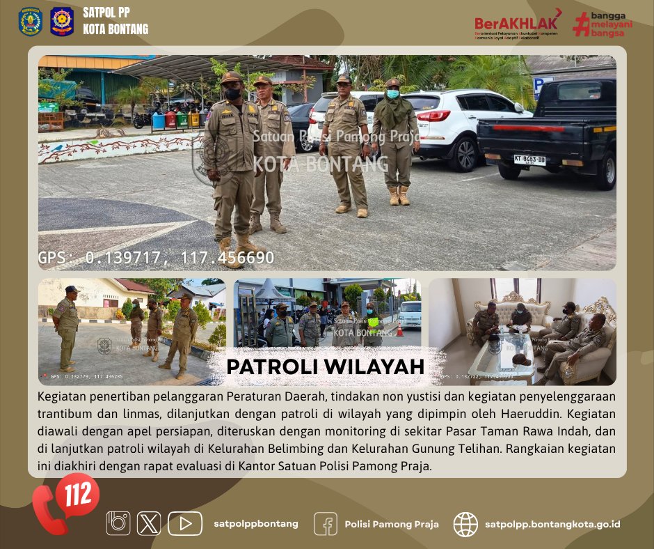 satpolppbontang's tweet photo. Salam Praja!     
Kegiatan Satpol PP Kota Bontang,     
Jumat, 25 September 2026.

@kemendagri
@ditpolpp_linmas
@kominfo_btg
@ppidbontang https://t.co/07k0bhWWkK