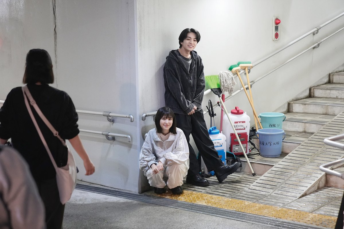 cinemalife_web's tweet photo. 『時給三〇〇円の死神』
西畑大吾＆福本莉子、“死神バディ”メイキング写真公開　渋谷凪咲との笑顔のショットも

▼記事はこちら
https://t.co/v9pZb1vmCy

#映画時給300円の死神 https://t.co/XHwQYgtTXN