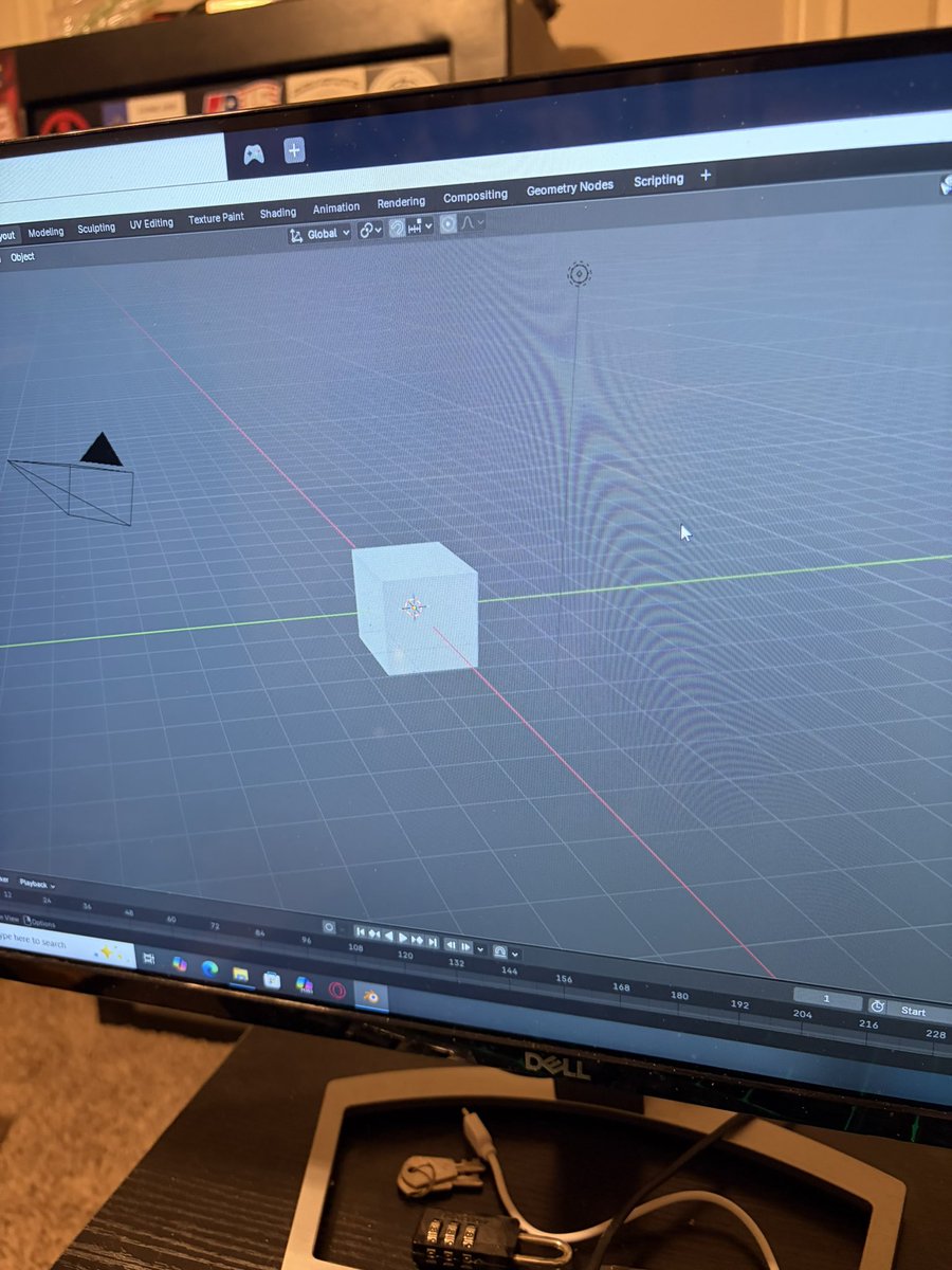 Colt1455625's tweet photo. Now that I have Blender, gonna start modeling…. At some point https://t.co/cNvirdAWOI