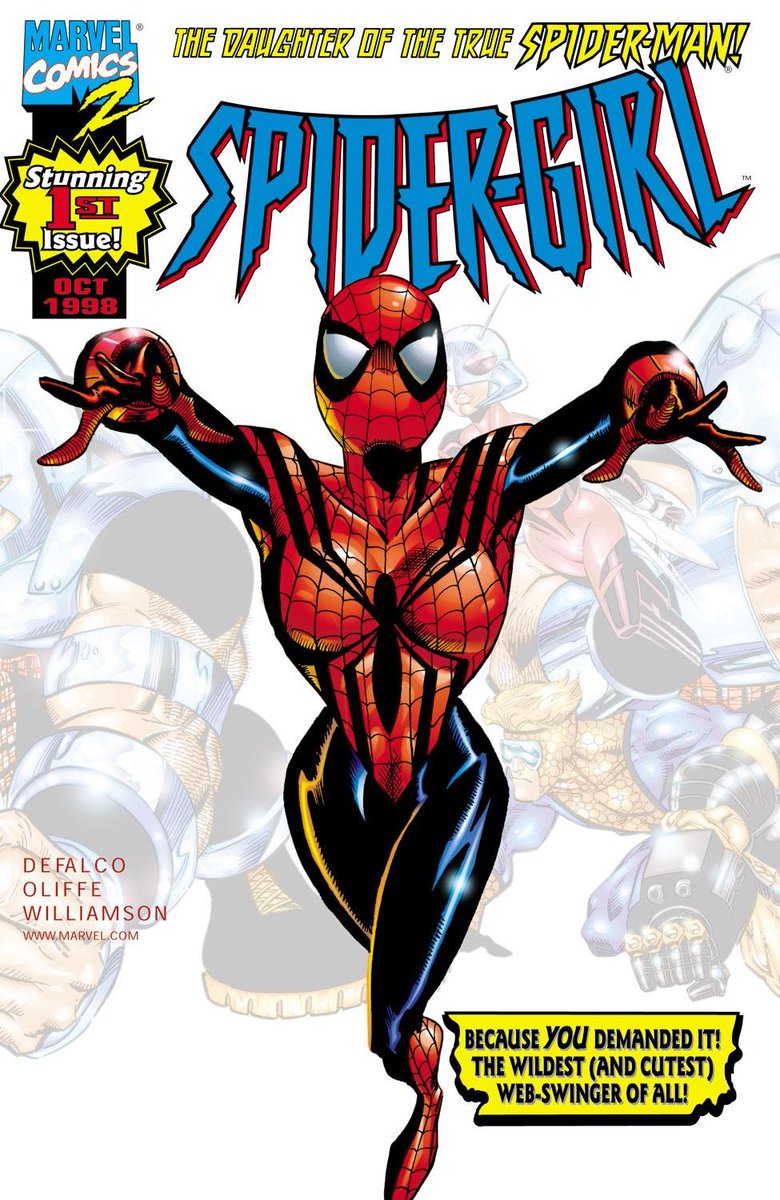 MhadleyBooks's tweet photo. Meanwhile, i'd rather see the classic SPIDER-GIRL team up with Anna-May Parker as Big sister/little sister. https://t.co/67mb1SZTxW