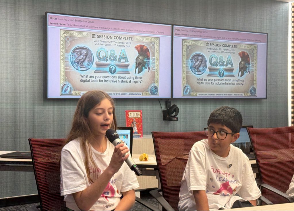 LEOacademies's tweet photo. 🇺🇳 From London to New York.

This week, LEO Academy Trust brought eight brilliant Year 6 pupils into the global education conversation at #UNGA81.

🤖 Child-centred AI
💻 Inclusive digital classrooms
🧠 Agency, creativity & critical thinking

Our children didn’t just watch the conversation.

They helped lead it.

#GlobalGoals #SDG4 #WeAreLEO 🦁🧡