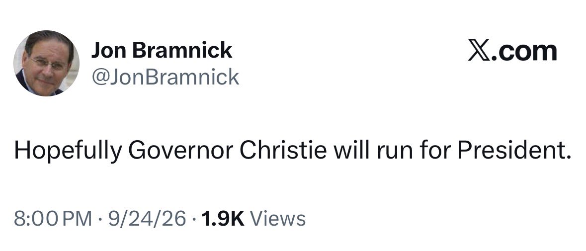 AmericaFirstNJ's tweet photo. This seriously retarded person thinks he’s the intellectual superior to everyone in New Jersey politics. 

His name is State Senator Jon Bramnick. 

He ran for Governor on the Christie platform and got 7%. 

How’s his POTUS campaign going to do pal? 

Humiliation ritual. https://t.co/pVi2n6pRhs