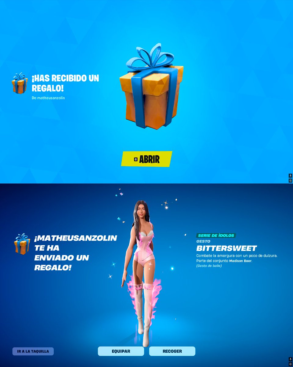 codepcpy's tweet photo. @anzolin_matheus esta loco, no para de regalarme cosas, muchas gracias enserio, te prometo darte algo a cambio 😭♥️ https://t.co/hvOvM3obk4