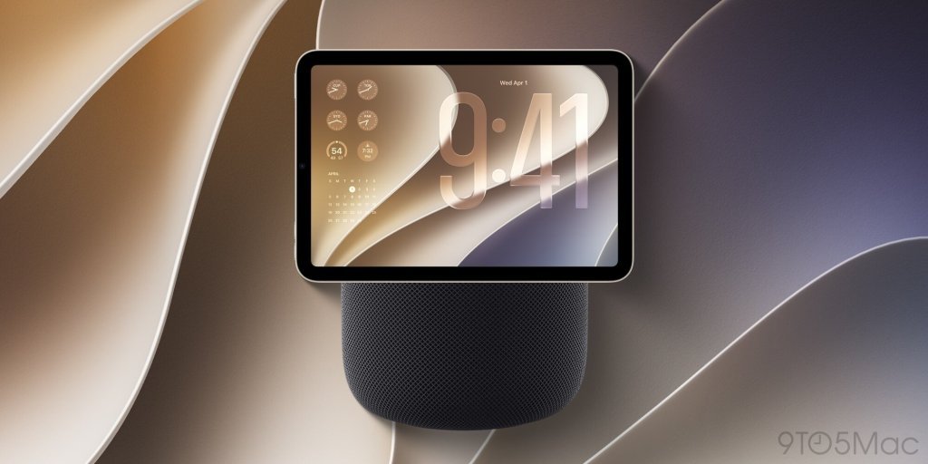 Techonestly's tweet photo. @Apple #3: ‘HomePad’
HomePad is a smart display with built-in speaker that will reportedly spearhead Apple’s renewed push into home products https://t.co/MszQfXjlDj