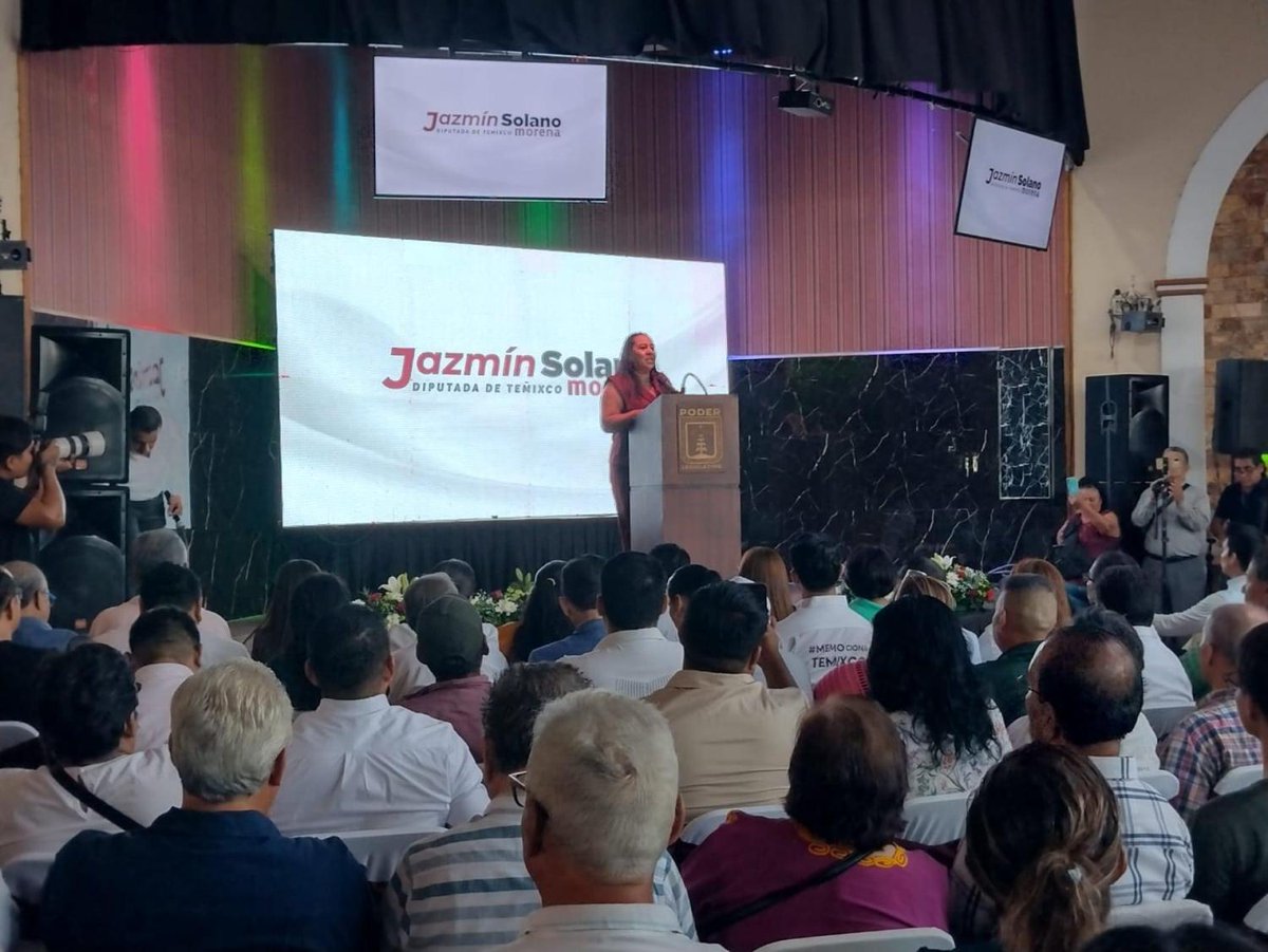 UniondeMorelos's tweet photo. Jazmín Solano refrenda compromiso con Temixco y destaca trabajo legislativo https://t.co/UMYbk9nO1k https://t.co/2Tv9R2PMLv