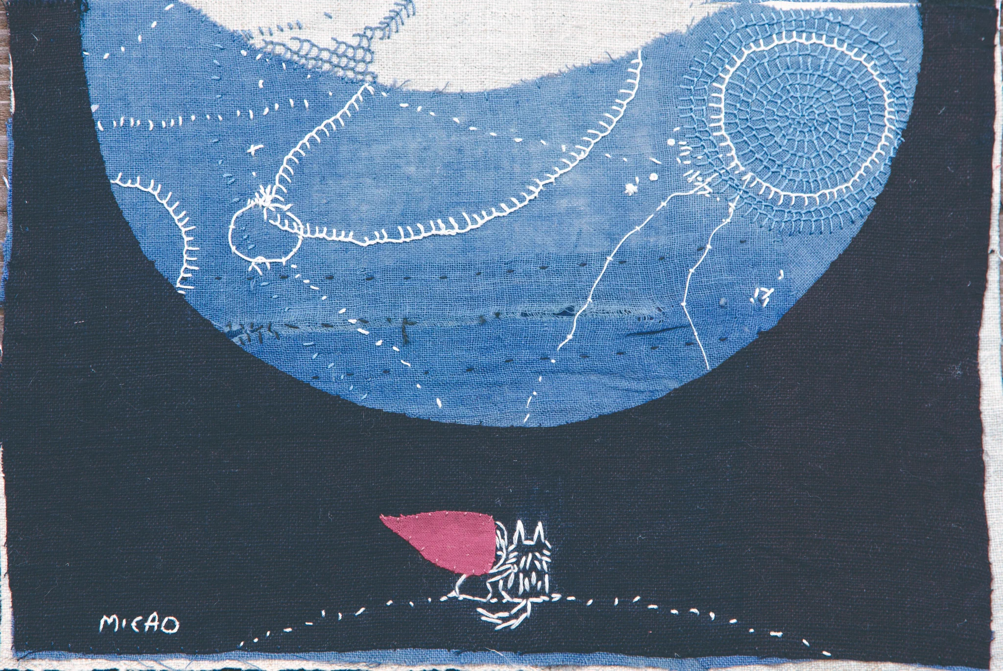 ミカオ　MICAO 「お月見」版画　絵画 MICAO (ミカオ) on X: 