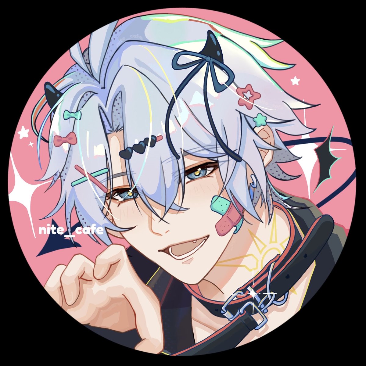 nite_cafe's tweet photo. drew a phainon icon matching w/ e7lilyy’s mydei 😈 #honkaistarrail https://t.co/Gm9J0nNtgY