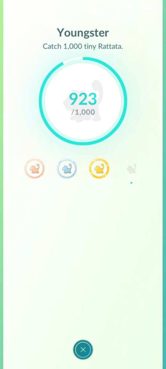 pokekoom's tweet photo. Increase my ass! Only caught 4 xxs #rattata #pokemongo https://t.co/x53jRgkQ7V