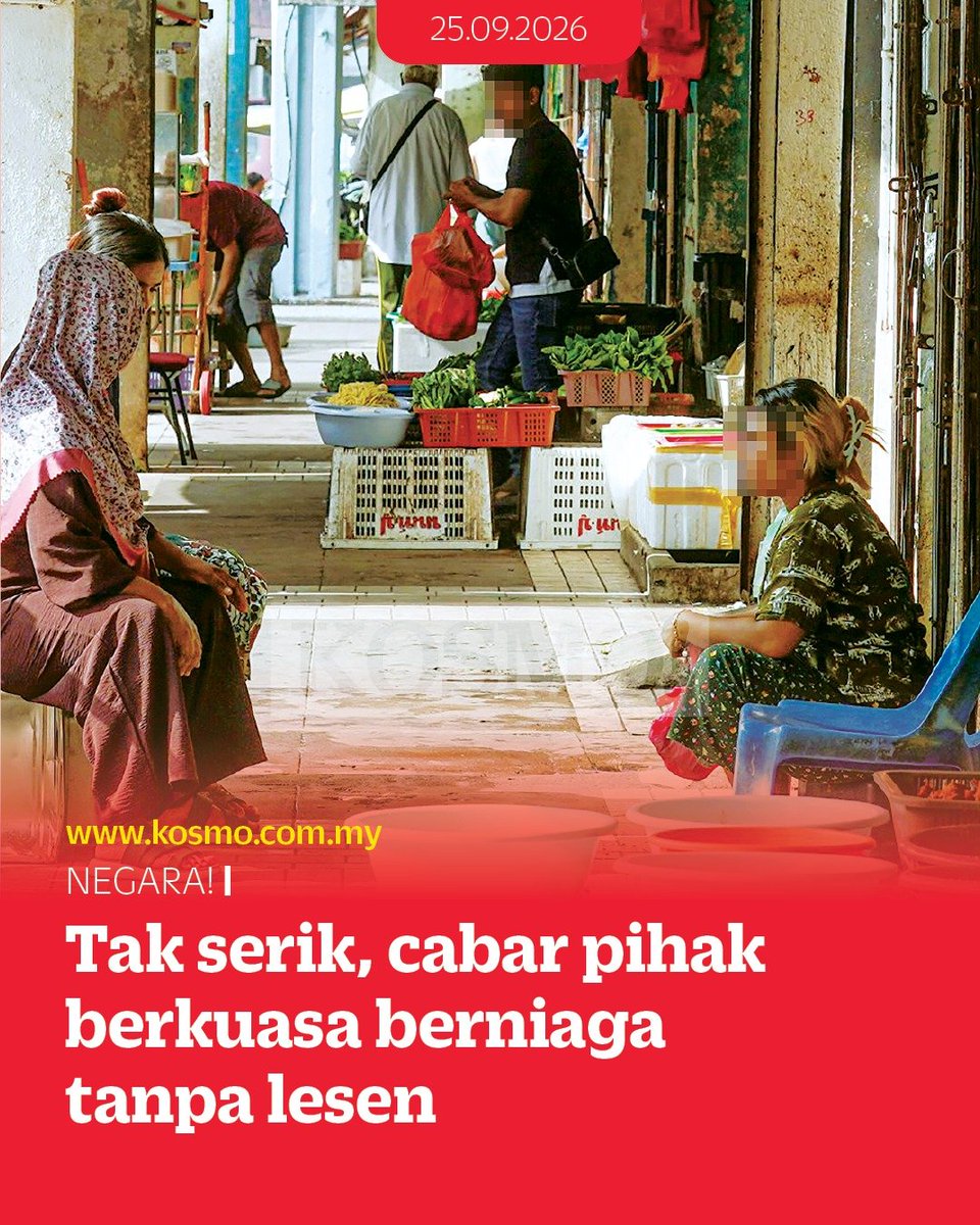 kosmo_online's tweet photo. Mencabar pihak berkuasa apabila kembali aktif berniaga selepas sebulan operasi.

Berita penuh https://t.co/5ULm4TVEa7 https://t.co/kUEh0isZd5