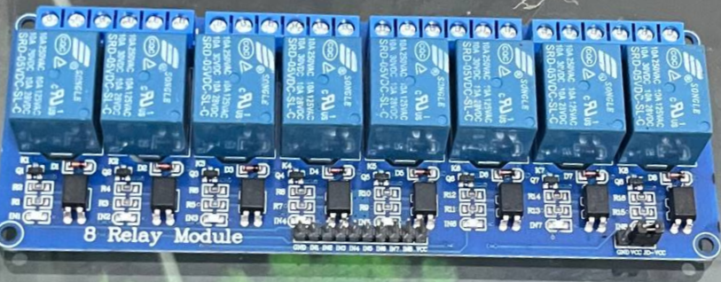 Aquosauto's tweet photo. The physical hands of AquOS:

Our 8-channel relay board uses optocouplers to completely isolate the Raspberry Pi's sensitive 3.3V/5V logic from high-voltage AC inductive loads like the bio-filter pump and heater.

Zero voltage kickback. 100% autonomous safety.

Watch the relays switch live: https://t.co/VcLTnrCdfK