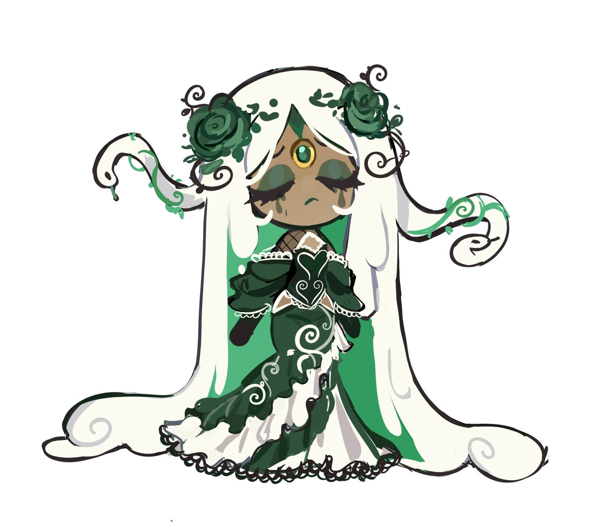 vestigezofyou's tweet photo. Made a Crk OC costume for the same cookie https://t.co/4h7ECDlDWk