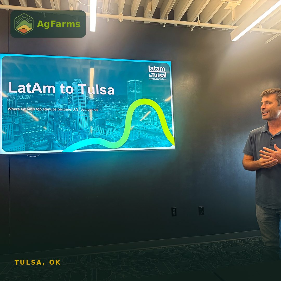 AgFarms_Insight's tweet photo. Gran visita a las oficinas de @latamtotulsa ayer con el grupo CREA Semiárido Norte. Extraordinario el trabajo que están haciendo con empresas de tecnología de LATAM 
#CREA https://t.co/FQvVBqeRHS