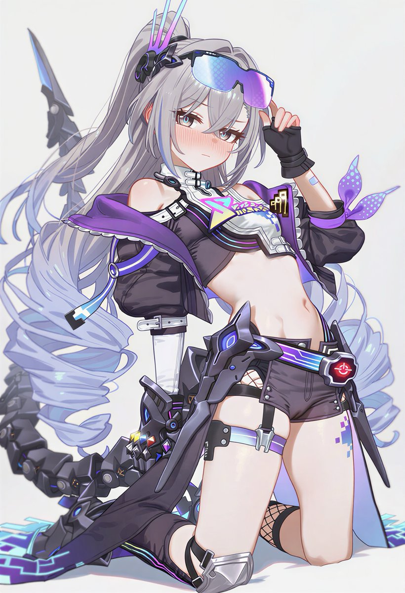 PurpleCat_Art's tweet photo. Silver Wolf / 銀狼 
SFW illustration 
#崩壊スターレイル #HonkaiStarRail https://t.co/lG3oOo7Yaq
