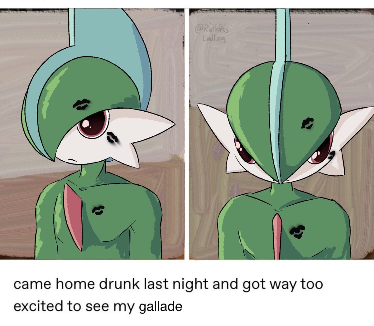 RuthlessEndling's tweet photo. I love him a lot
#gallade #pokemon https://t.co/J22NHvOmuS