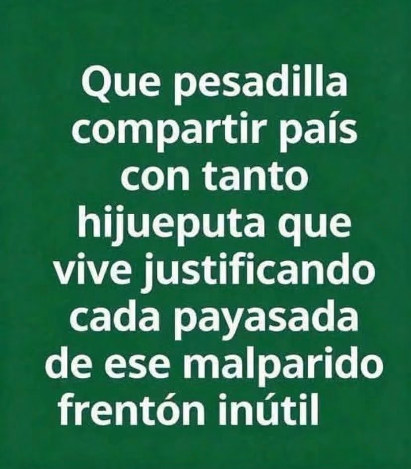 AlejitaS22's tweet photo. Con tanto cafre https://t.co/7qqLdSLP6W