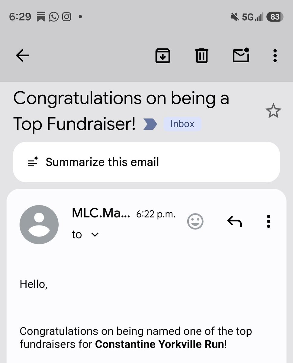 Tyrone876's tweet photo. Huge thanks to everyone who cheered me on for the #ConstantineRun! Thrilled to share that I’m among the top fundraisers. Together, all competitors raised over $700K. #CancerResearch #FunRun.
You can still cheer us on! https://t.co/g940WC1Bh1 https://t.co/DPnYWZJMij