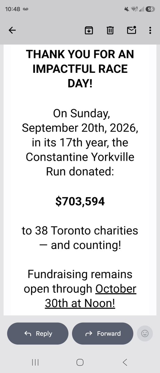 Tyrone876's tweet photo. Huge thanks to everyone who cheered me on for the #ConstantineRun! Thrilled to share that I’m among the top fundraisers. Together, all competitors raised over $700K. #CancerResearch #FunRun.
You can still cheer us on! https://t.co/g940WC1Bh1 https://t.co/DPnYWZJMij