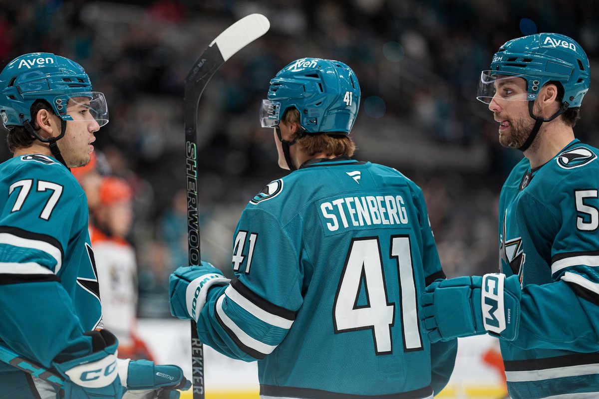 SanJoseSharks's tweet photo. First period party at The Tank! 🥳 https://t.co/pqkvfDtTqp