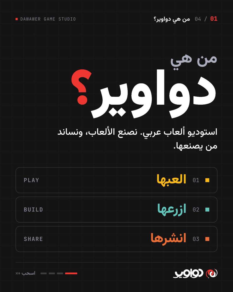 iDwawer's tweet photo. 🎮 ألعاب دواوير
نصنعها لتُلعب، وتبقى في الذاكرة.
ألعاب ورقية، لوحية، ورقمية؛ عوالم مختلفة تجمعها متعة اللعب. https://t.co/iVTg6toxCY