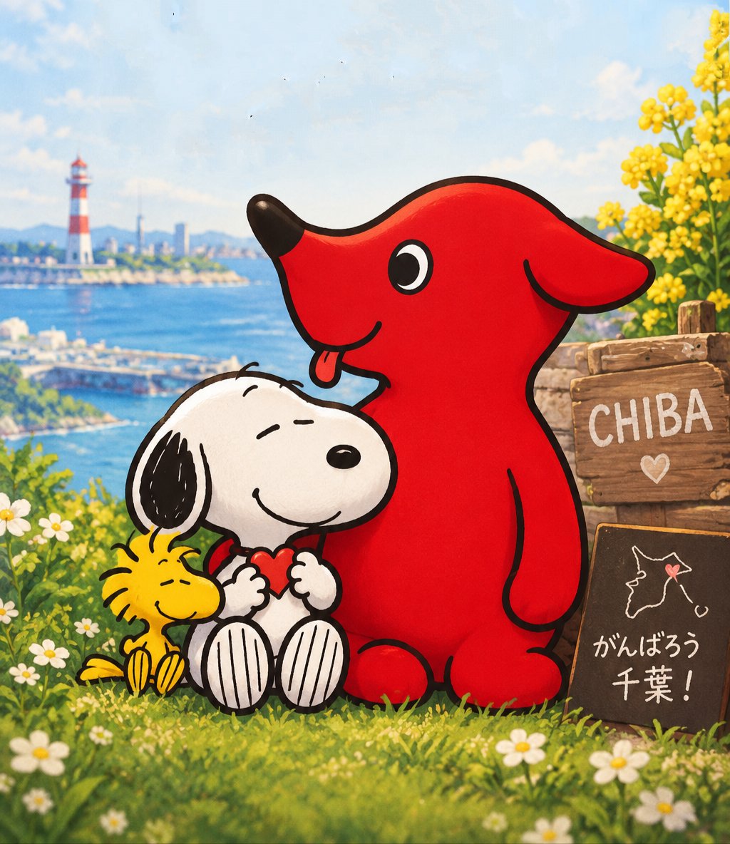 GallerySnoopy's tweet photo. がんばろう千葉! https://t.co/VO09OnNZDk