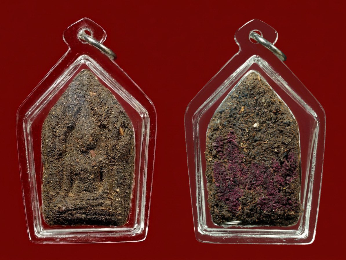 Maxamulet's tweet photo. 坤平佛，龙婆满瓦栋阿朗佛寺，佛历2525-28（1982-1985年）。 https://t.co/X3vhjQEkCB