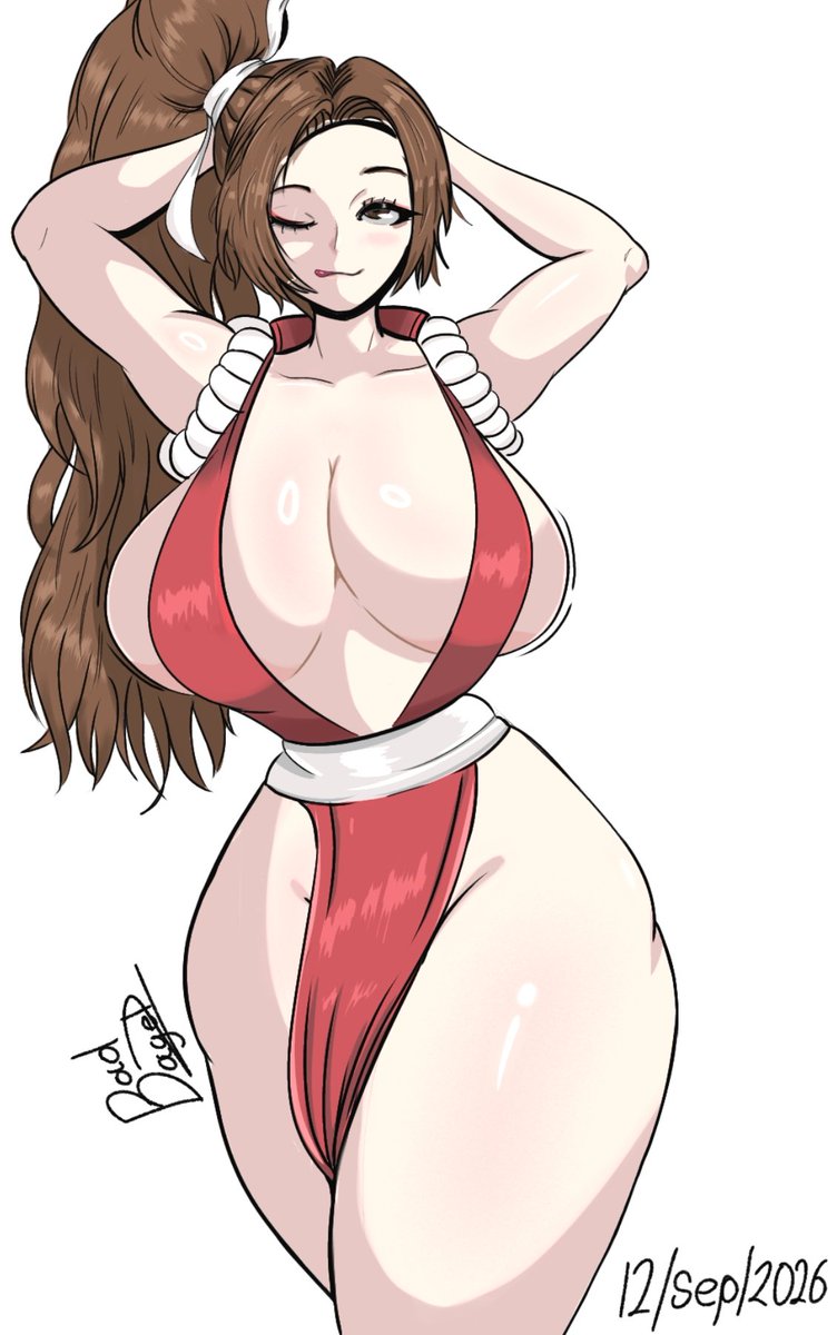 BadBageljfgo's tweet photo. Nuevo dibujo de Mai Shiranui de King of fighters, veamos que tal me van quedando en digital #MaiShiranui #sfw https://t.co/TtgmgWr9tf