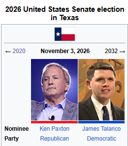 PinguinoLatin's tweet photo. Looks like the calvary is heading for James Talarico which shows internal polling potentially has him slipping

Definitely should have Democrats worried if they don't send him a decent amount of money

Ken Paxton gaining steam heading into October https://t.co/ZN2o2qDu6E